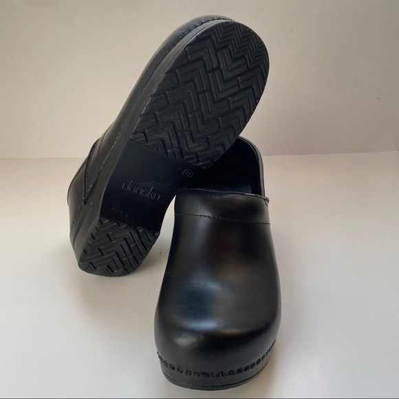 Dansko Black Leather Clog Mules EU41 - Picture 6 of 6